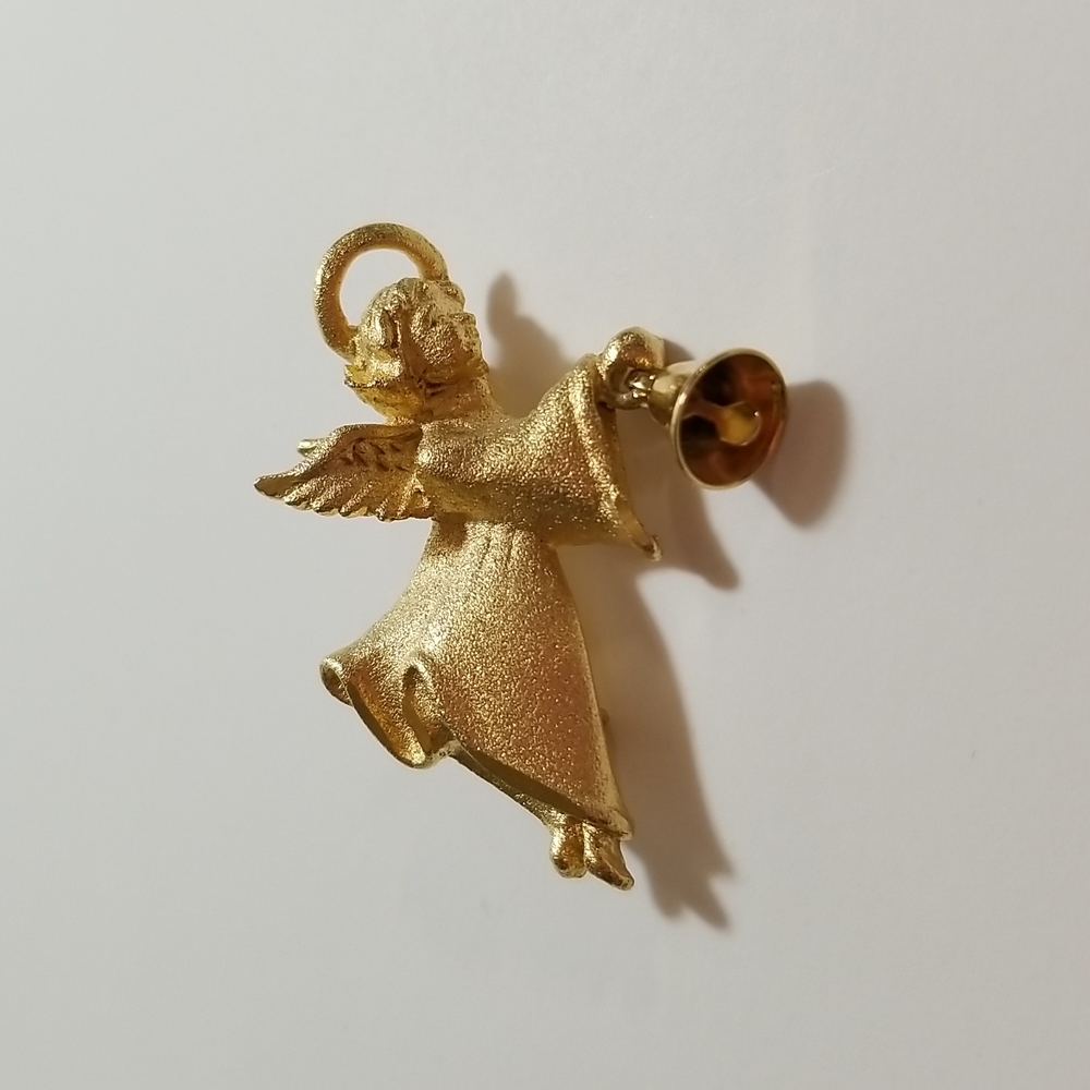 Vintage angel pin
